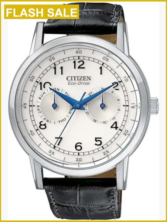 Other - Eco-Drive Men's Stainless Steel Watch, Day-Date Display, Water Resistant
